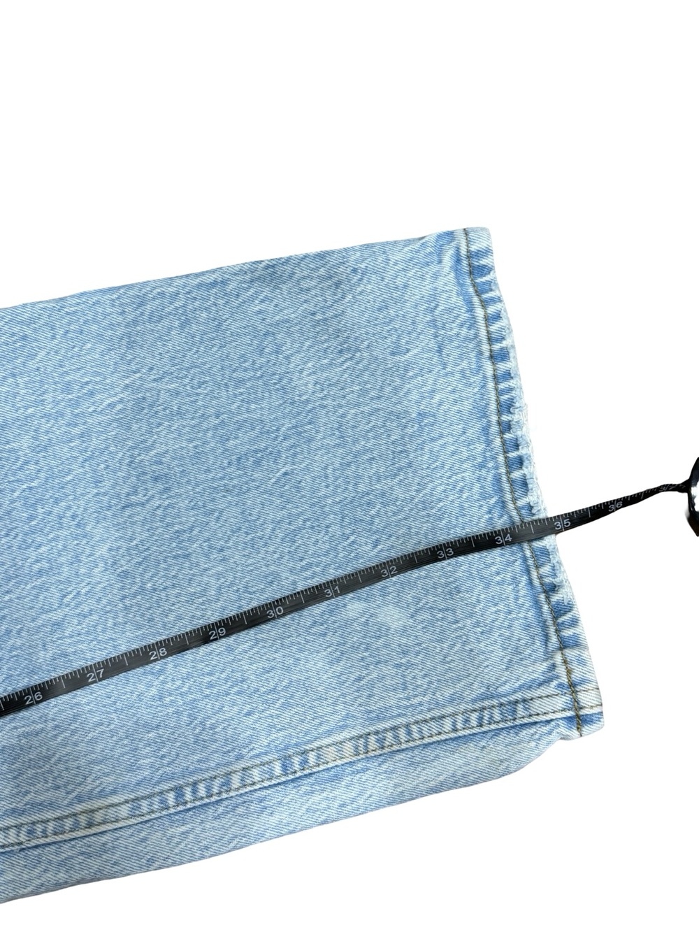 ๐ Abercrombieโ & Fitch The '90s Relaxed Jean High Rise Light Wash Size 29 XL - Picture 6 of 11